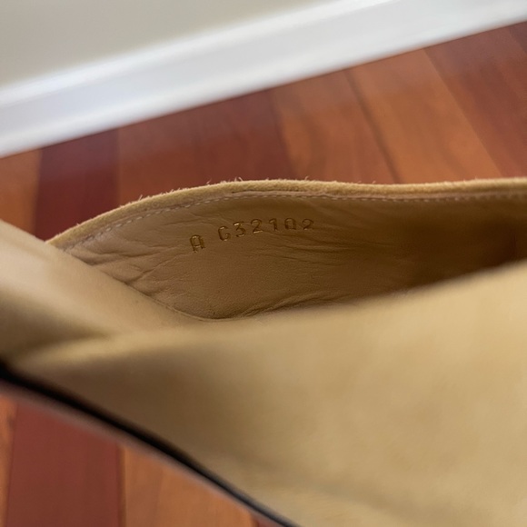 AUTHENTIC Chanel Suede Pointed Toe Kitten Heels 38 - Picture 7 of 13